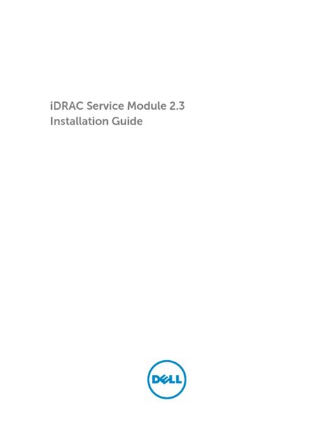 idrac service module download.